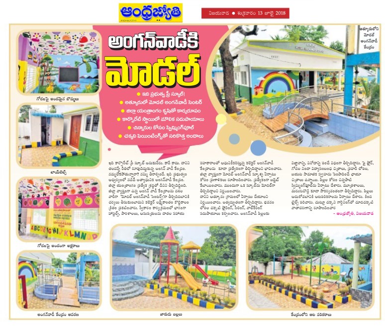 Model AnganWadi Centre - Atkuru News Clip Jyothy 13-07-2018.jpg