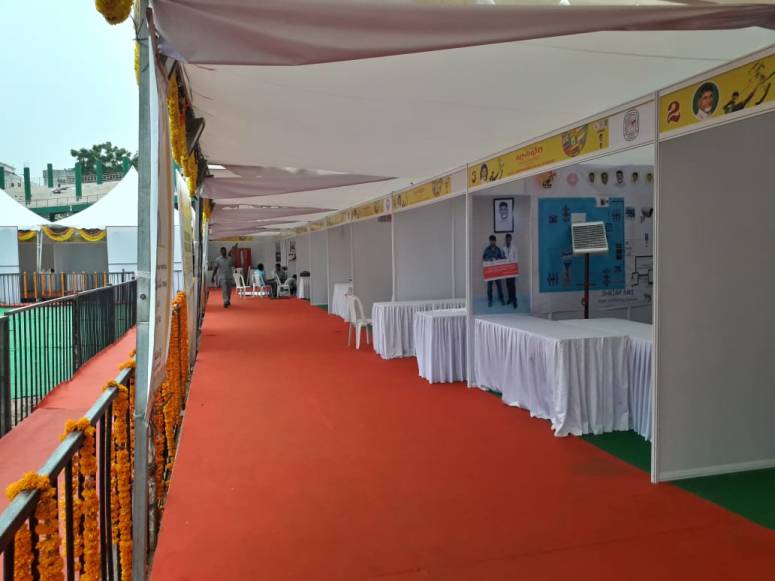 JnanaBheri-Arrangements-Stalls