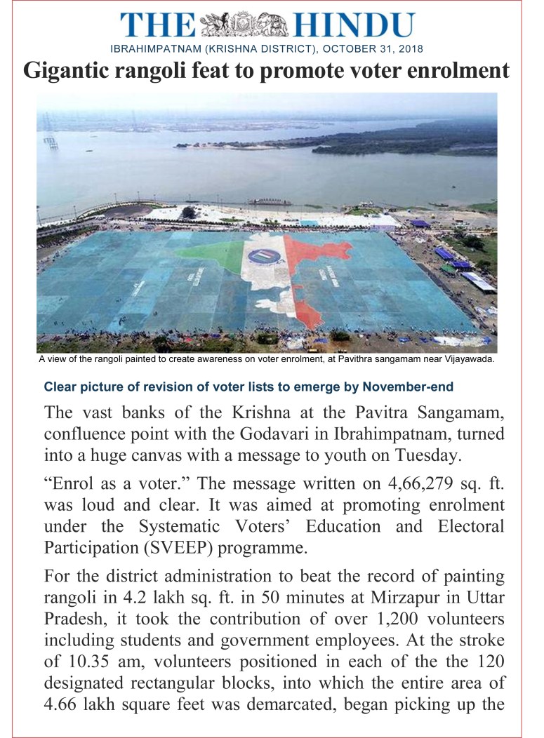 Microsoft Word - India Book of Records - Gigantic India Map Rang