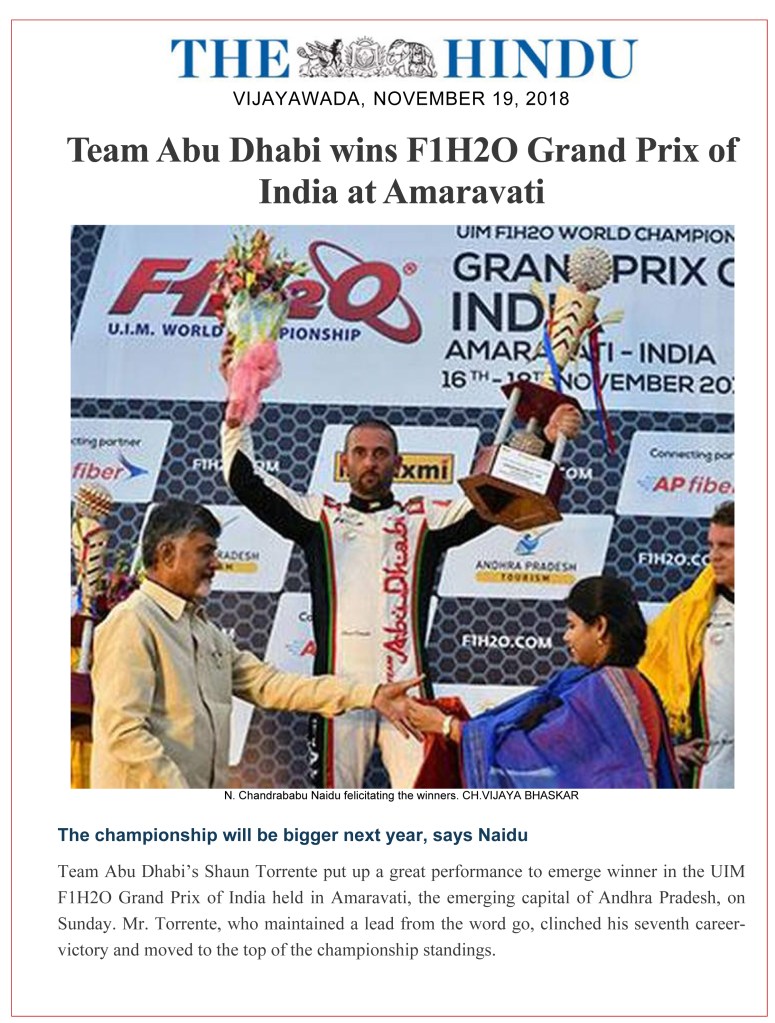 Microsoft Word - Team Abu Dhabi wins F1H2O Grand Prix of India a
