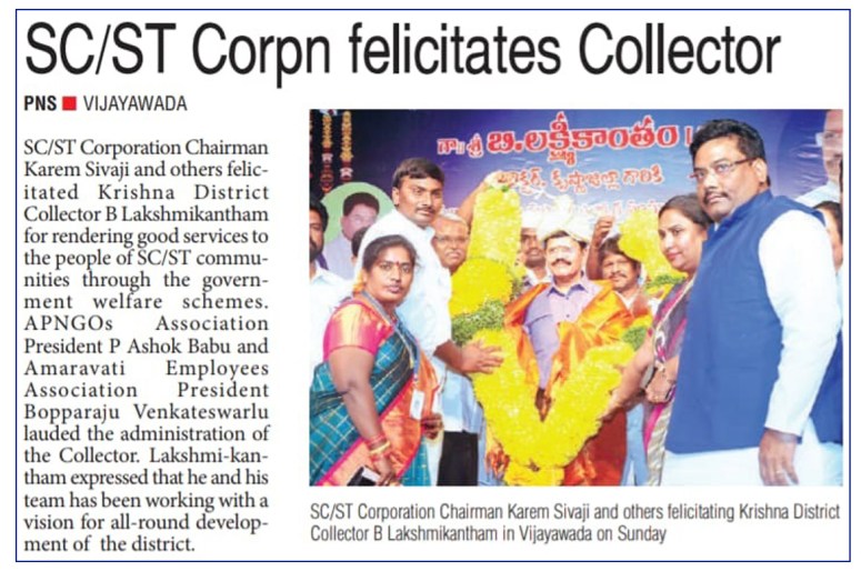 Felicitation-News Clip DC 05-11-2018